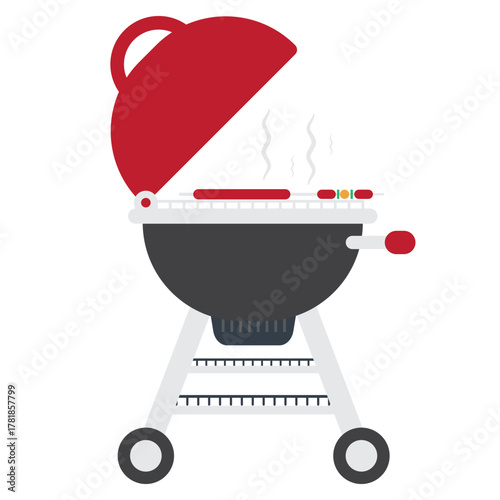 BBQ Party Illustration