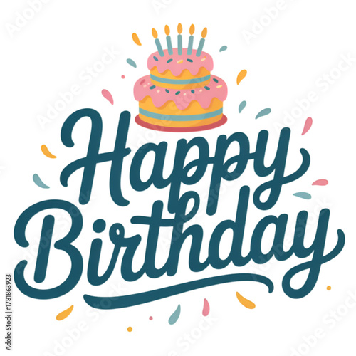 happy birthday cake