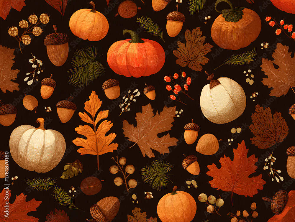 seamless halloween pattern