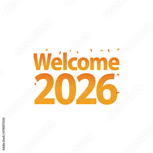 Celebrate new year 2026 with festive confetti and joy