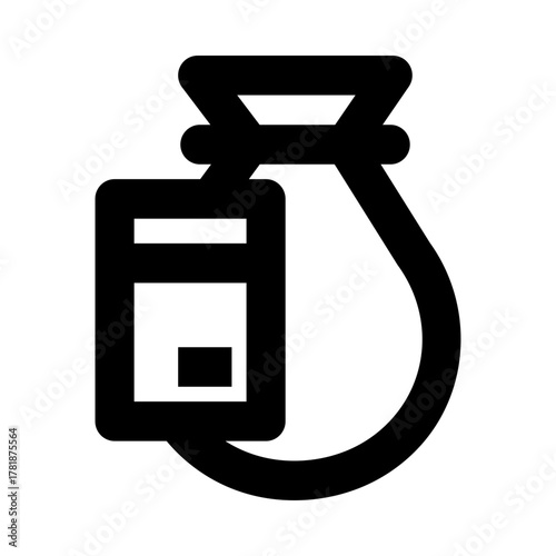 Financial Investment Budget Line Icon