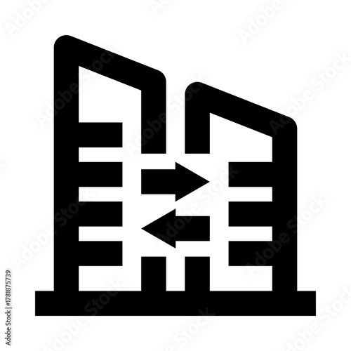 Corporate Strategy Line Icon
