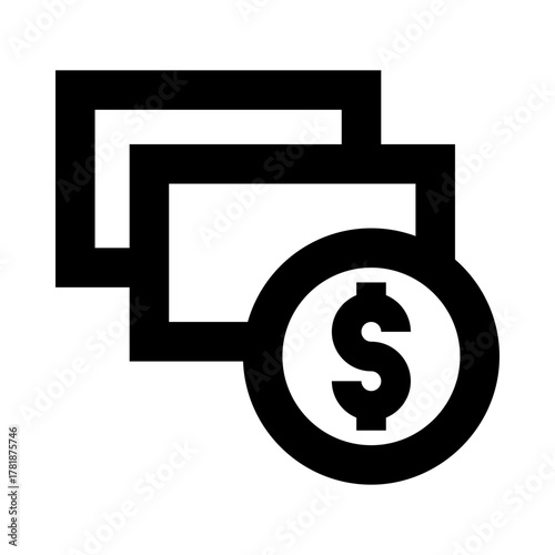 Passive Income Outline Icon
