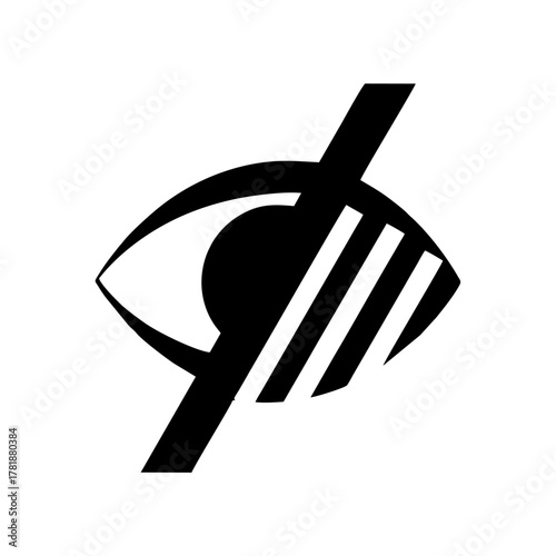Accessibility, vision impaired vector design sign public information symbols standard ISO 7001.