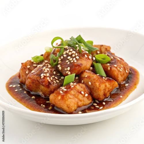 Sesame Chicken in Sweet Gla...