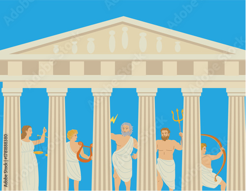 Greek mythology ギリシャ神話の神々