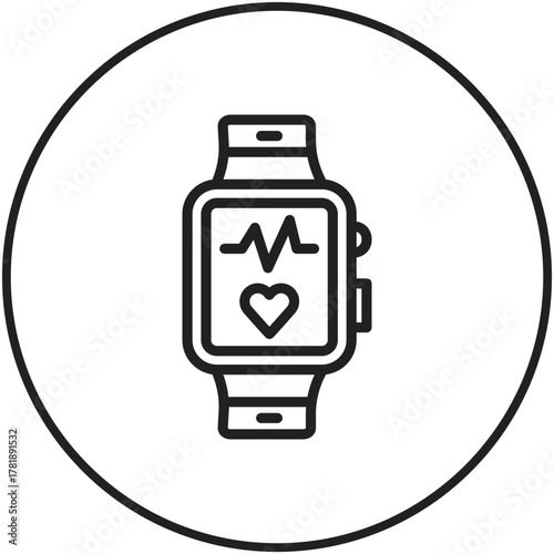 Fitness tracker icon
