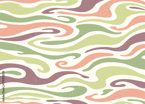 Abstract liquid art pattern background. Vector illustration art backdrop