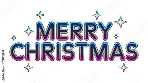 Merry Christmas Text: Festive typography design with vibrant colors, this image spreads the holiday cheer with elegance. It’s perfect to convey the message of peace, love, and joy.