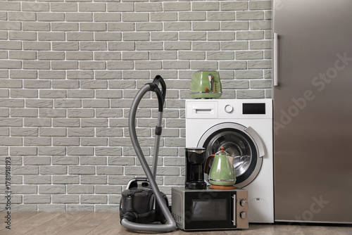 Different modern household ...