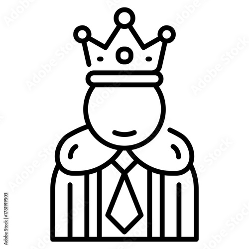 Exclusive Client line Icon