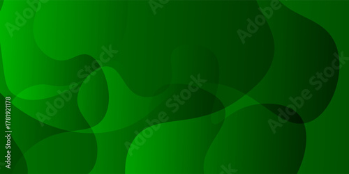 Colorful liquid and geometric background with fluid gradient shapes. abstract liquid green background.