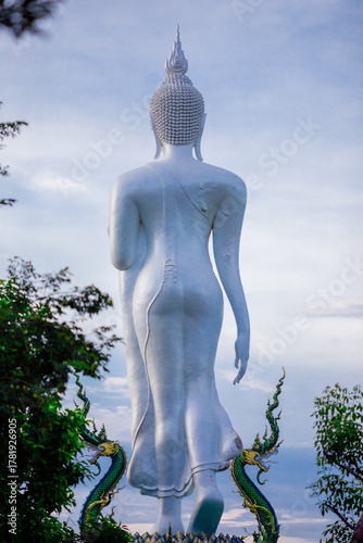 Background of a classic car steering wheel, a nine-series car with a manual transmission, a rural passenger transport vehicle in Thailand.