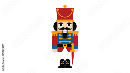 Nutcracker Ornament: A meticulously crafted nutcracker, resplendent in its traditional attire, exudes a sense of holiday cheer.
