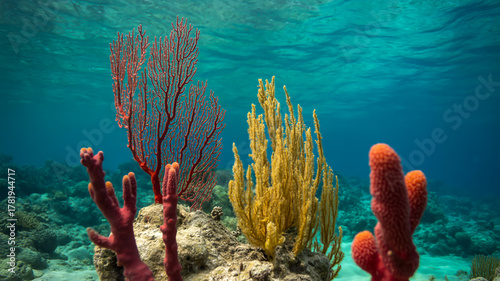 Fototapeta Naklejka Na Ścianę i Meble -  coral reef in the red sea