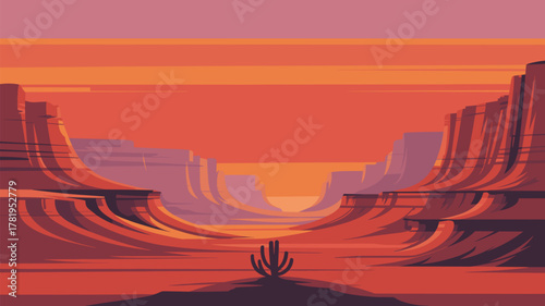 Desert Canyon Landscape Scenery Nature Travel Outdoor