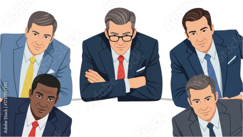 Business People Group Meeting Discussion Strategy Collaboration Teamwork