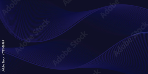 Premium background design with diagonal dark blue line pattern. Vector template for digital luxury banner, invitation, voucher, certificate. abstract wavy lines background.