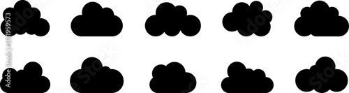 Collection of silhouetted hands with pointing fingers