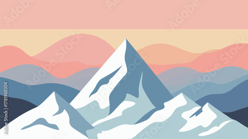 Mountain Landscape View Scenery Silhouette Background Outdoors