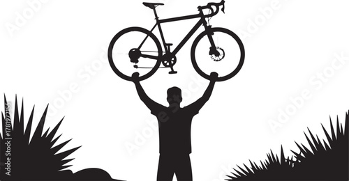 Abstract geometric composition with vibrant color blocks and clean lines suitable for modern design projects