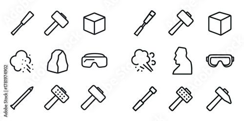 Sculpting Tool Icons
