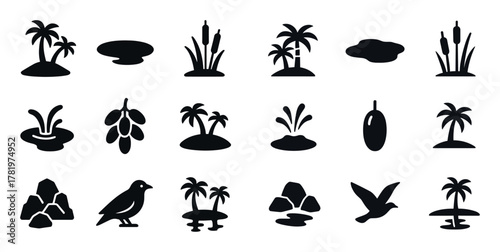 Desert Oasis Icons