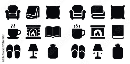 Relaxation Icons Grid