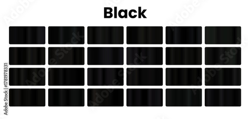 Bold black gradients, dark elegant hues, sophisticated and strong tones, perfect for minimal designs, modern art, and powerful textures, mysterious and formal appeal