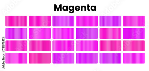 Bold magenta gradients, vibrant fuchsia hues, intense and striking tones, perfect for energetic designs, bright art, and hot textures, dynamic and exotic appeal