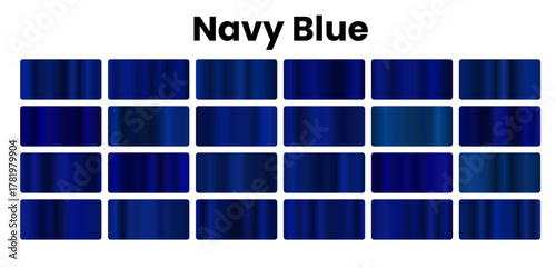 Classic navy blue gradients, deep and formal hues, strong nautical tones, perfect for professional designs, bold art, and sleek textures, elegant and timeless appeal