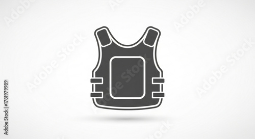 Bulletproof vest, a protective garment worn by law enforcement and military personnel to protect from bullets