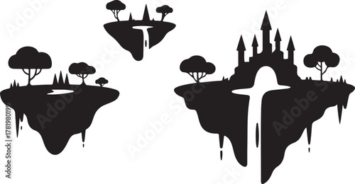 Abstract geometric shapes and lines in vibrant cmyk colors with helvetica and courier font elements suitable for graphic design