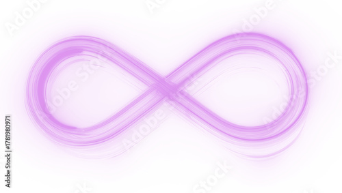 Endless universe PNG isolated infinity number icon.