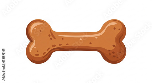 A delicious boneshaped dog biscuit, a tasty treat for your furry friend, perfect for training and rewards