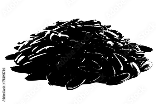 Seeds Earth: Close- Collection | Clean, isolated vector art for creative projects.