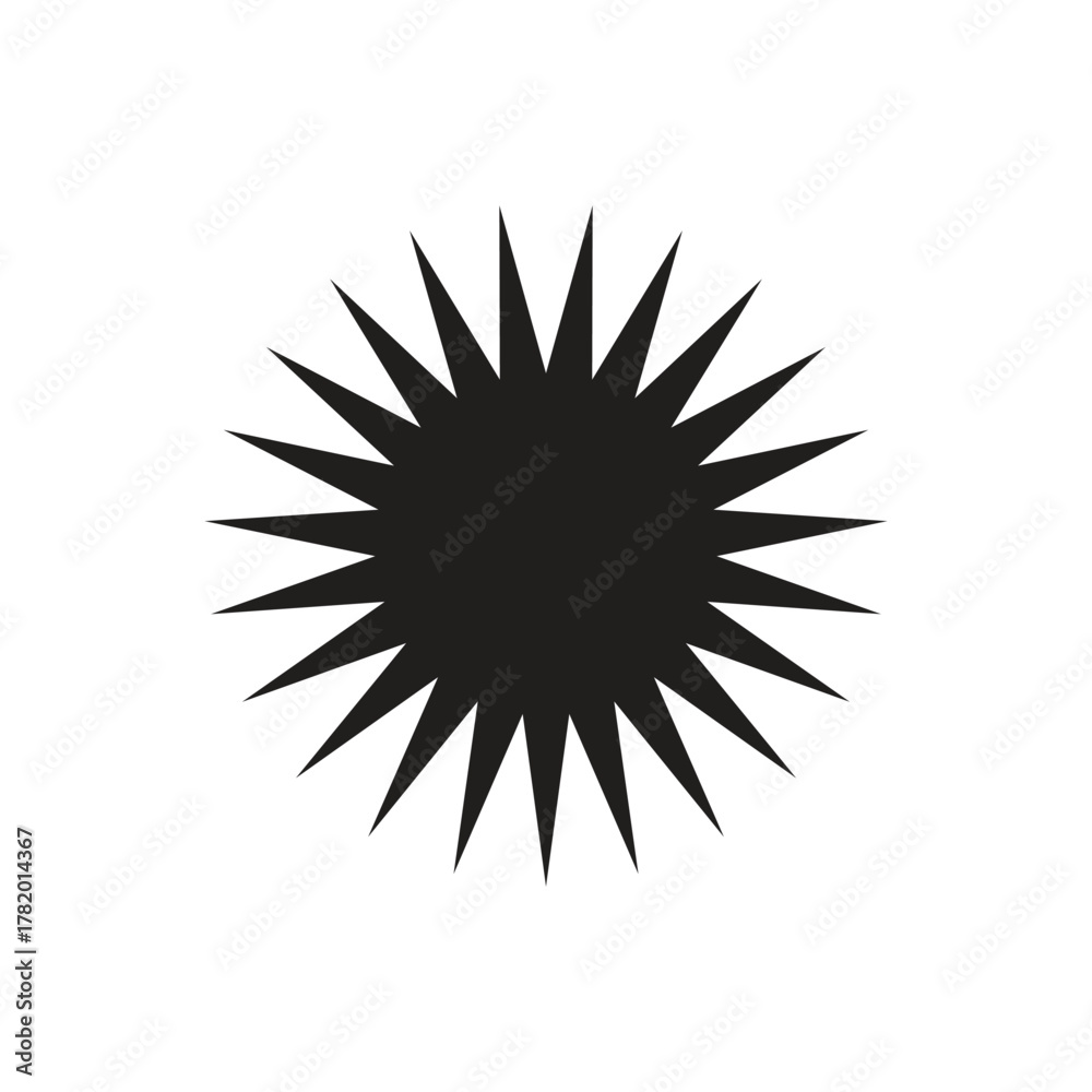 Obraz premium vector illustration of a star