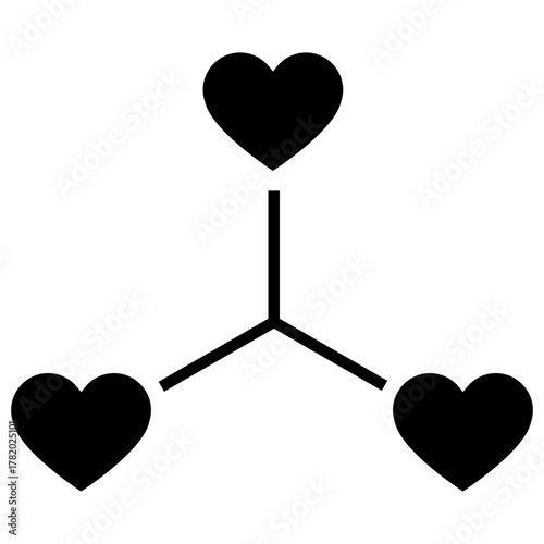 Volunteer icon vector. Community service  illustration sign. helping symbol. donation logo.