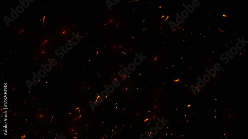 alpha Sparks flew in all directions