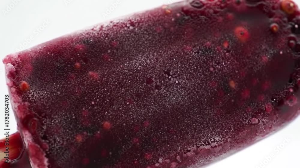 Textura de pimenta vermelha brilhante e desenho de nebulosa de sorvete em um fundo de céu estrelado