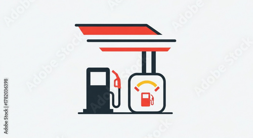 Gas station, a place to refuel vehicles with gasoline and other fuels for transportation needs