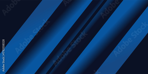 Dark blue modern business abstract background. Vector illustration design for presentation, banner, cover, web, flyer, card, poster, wallpaper, texture, slide, magazine, and powerpoint