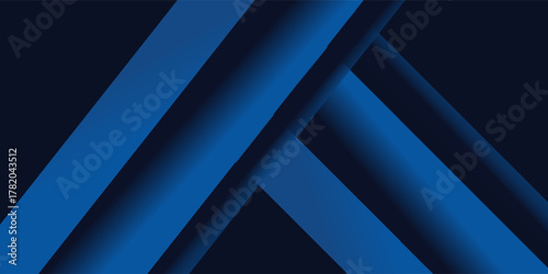 Dark blue modern business abstract background. Vector illustration design for presentation, banner, cover, web, flyer, card, poster, wallpaper, texture, slide, magazine, and powerpoint