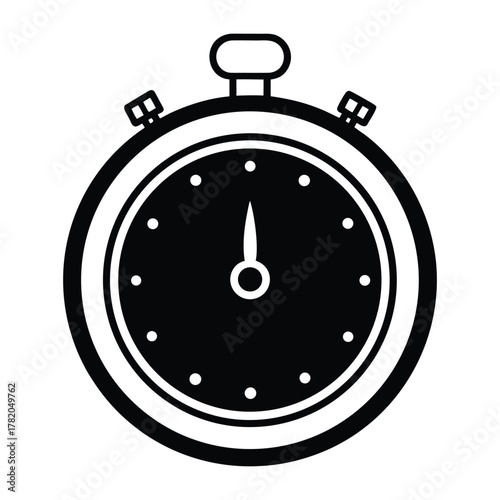 Minimalist Stopwatch Icon