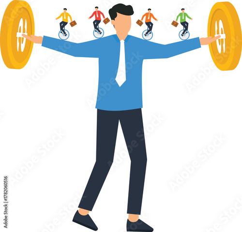  business goal multitasking skill career path achieving objectives strategic planning corporate challenge focus precision teamwork management