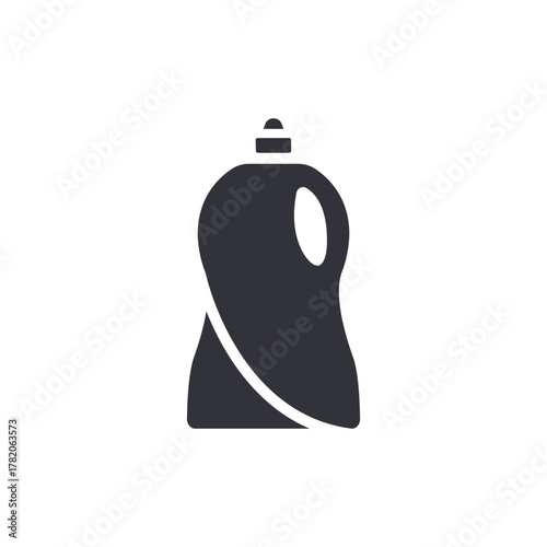 Dish Soap Container Illustration For Cleaning Product