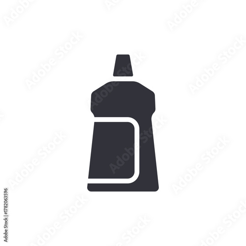 Bottle Container Clean Product Package Vector Graphic Design