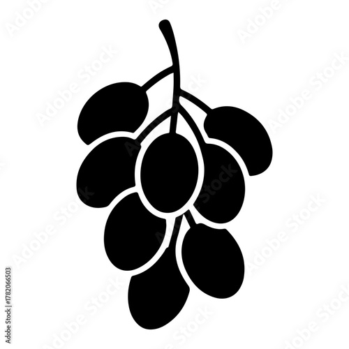 Black soap dispenser silhouette, hygiene and care