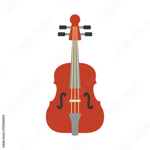 Cello icon for realistic and vivid orchestra design visuals.