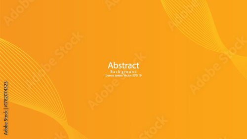 Gradient Yellow Gradient Background. Modern creative trendy design in vector EPS 10